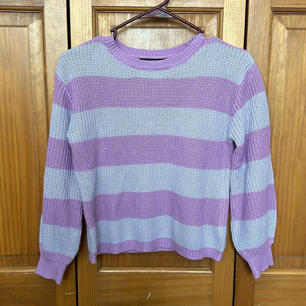 Girls Purple Sweater
